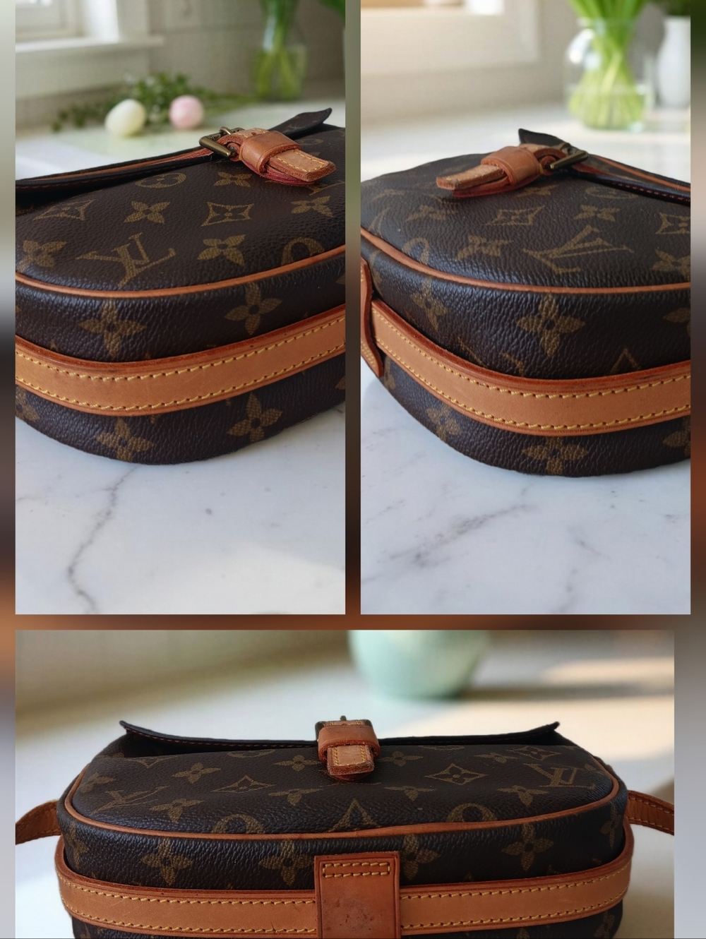 Louis Vuitton Monogram Jeune Fille PM Crossbody Vintage 1990 PRISTINE ✨️ - Picture 10 of 16
